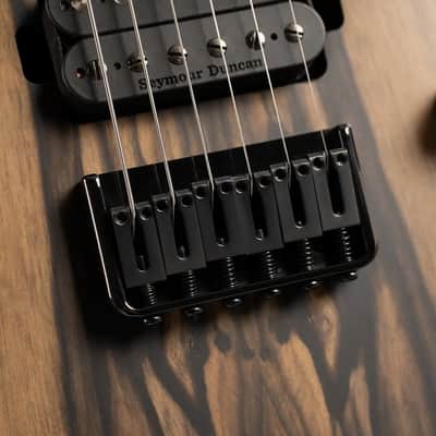 Cort KX500-NBB KX Series Pale Moon Ebony Top Roasted Maple D Shape Neck 6-String Electric Guitar image 3