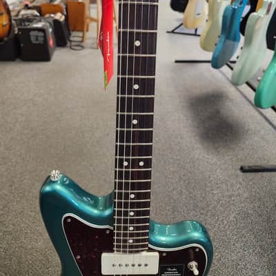 New 2025 Fender American Professional Classic Jazzmaster - Faded Sherwood Green Metallic w/ Fender Deluxe Gigbag image 5