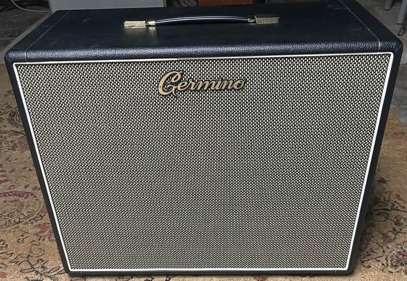 Germino Style II 2X12 Speaker Cabinet Celestion Greenbacks image 1