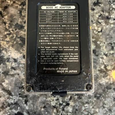 Boss SD-1 Super OverDrive NEC C4558C (Black Label) 1981 - 1988 - Yellow image 8