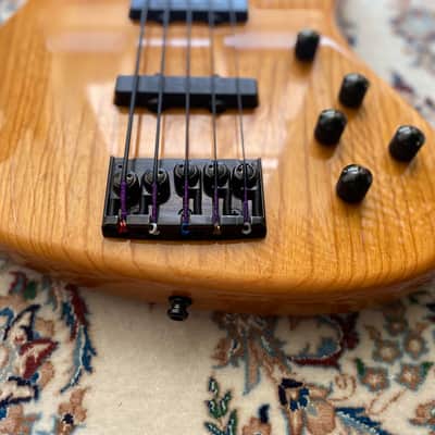 5 String custom made by master luthier Keller (Munich/Germany) ca. 1990 - blond image 11