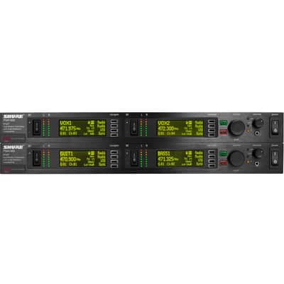 Shure P10T Dual-Channel Full-Rack Wireless Transmitter, J8A Band Bild 3