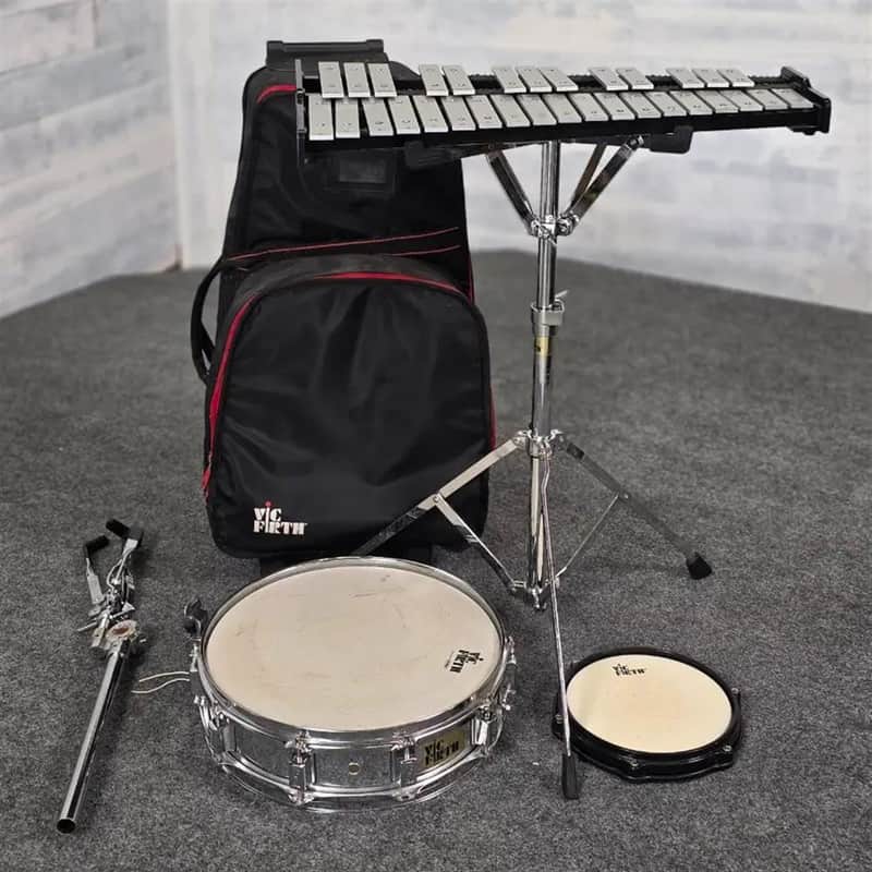 Used Vic Firth Virtuoso's Performer Student Percussion Kit - Fair image 1