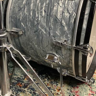 Ludwig, Charlie Watts Played, Super Classic 1968 - Sky Blue Pearl, 22,13,16 image 10