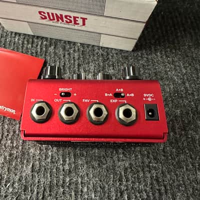 Strymon Sunset Dual Overdrive 2017 - Present - Red image 3