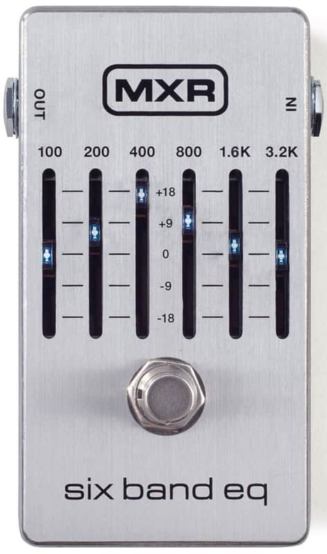 MXR M109S 6-Band Graphic EQ Pedal image 1