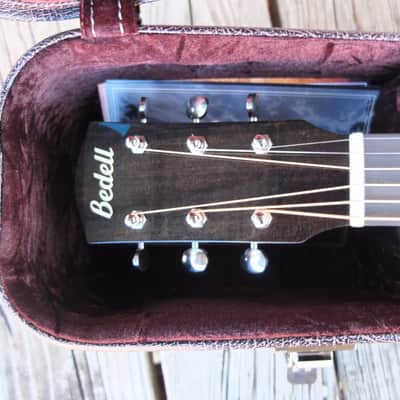 Bedell Ltd. Edition Dreadnought Cutaway Koa and Adirondack 2023 - Natural Gloss image 3