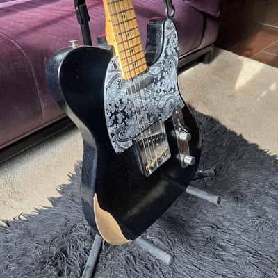 Fender Brad Paisley Road Worn Telecaster 2025 - Present - Black Sparkle image 5