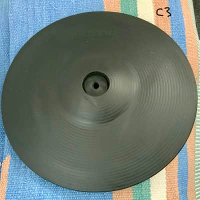 Roland Tom/ snare / cymbal pads…plus .millennium MPS-400, 2x Electronic pads Size 10” image 7