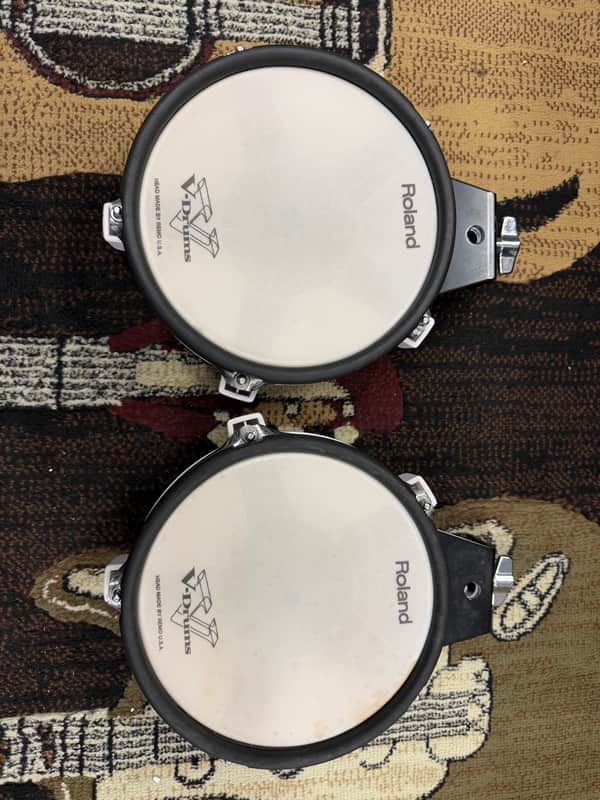 Roland PD-80 V-Pad 8" Single Zone Mesh Drum Pad 2010s - White image 1
