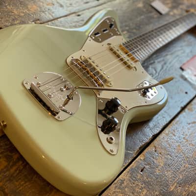 Fender Japan Limited Edition Moeka Shiotsuka Jaguar Aged Sonic Blue, Moeka Pickups, Alder Body Rosewood Board MIJ image 3