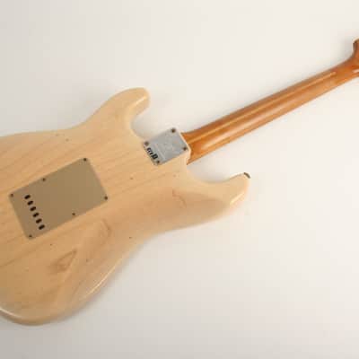 Fender Custom Shop Limited Edition 1954 Roasted Stratocaster Journeyman Relic 1-Piece Roasted Quarterswan Maple Fingerboard Natural Blonde LXX0787 image 9