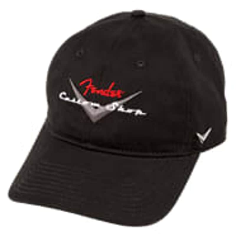Fender Custom Shop Baseball Hat Black One Size Fits Most image 1