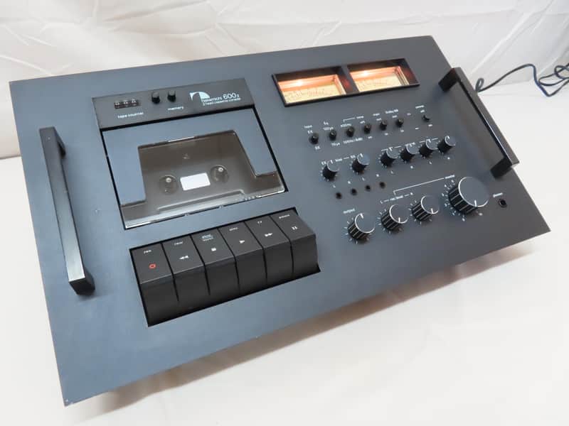 Vintage Nakamichi 600 II Two Head Stereo Cassette Console Tape