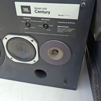 For Ryan Sanders ONLY!  Rare, 1st Generation, JBL L100 Century, w/Manual, Only Pair on Reverb, Superb, $2500 Shipped! image 5