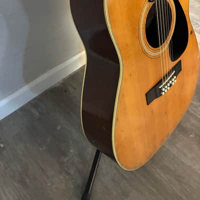 Yamaha FG-312 II 12-String Jumbo Dreadnought 1980s - Natural image 4