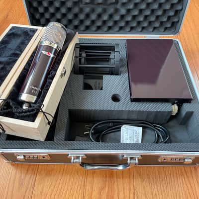 Vanguard Audio Labs V13 Large Diaphragm Multipattern Tube Condenser Microphone 2010s - Maroon image 2