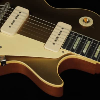 Immagine Gibson Custom Murphy Lab 1956 Les Paul Goldtop Reissue Ultra Light Aged (#462) - 6