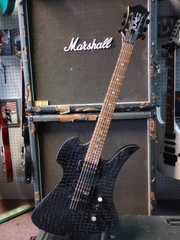 B.C. Rich Mockingbird Body Art Collection Limited Edition Fabric Top Custom *** FREE SHIPPING *** image 1