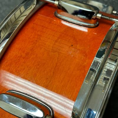 Mapex M 14x5.5" Snare Drum Orange Satin Lacquer Finish image 9