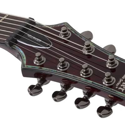 Schecter Hellraiser C-7 Black Cherry image 13