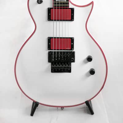 2021 ESP LTD GH-600 Gary Holt Signature in Snow White. EMG image 2
