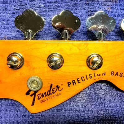 Fender Precision Bass Neck 1977 - Nitro Clear (S754966) image 1