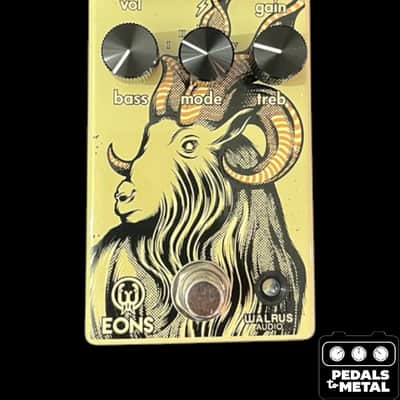 Walrus Audio Eons Five-State Fuzz 2022 - Present - Sandy Tan / Goat Graphic - X18749 image 2