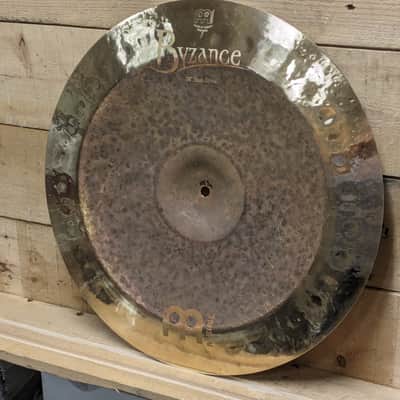 Meinl 18" Byzance Extra Dry Dual China Cymbal 2007 - Present - Unlathed Bow/Lathed Edge image 3