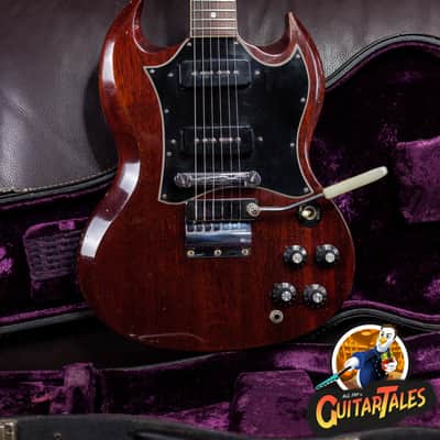Gibson SG Special Harry Landis Vibrola 1969 (68 Specs) Cherry red -VIDEO- image 12