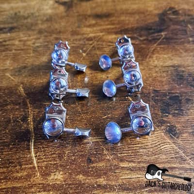 Grover Deluxe 3x3 11/32mm Locking Tuners w/ Mounting Hardware image 2