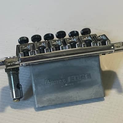1990's Japan Ibanez S & RG Series Chrome Original Edge Floyd Rose Tremolo Bridge Set image 13