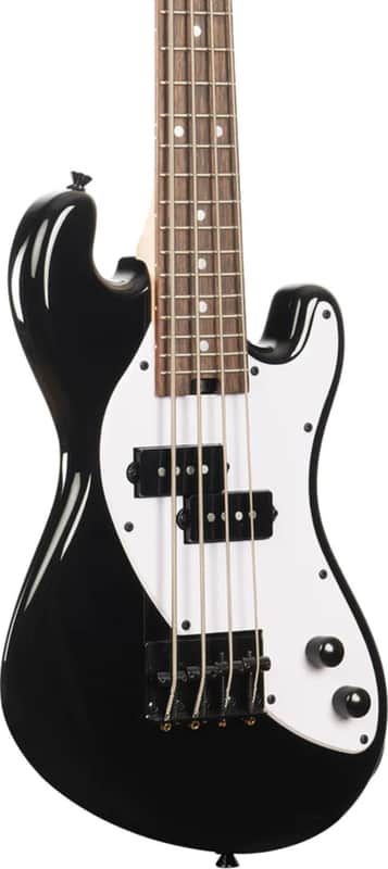 Kala Solid Body 4-String Electric U-BASS, Laurel Fingerboard, Jet Black image 1