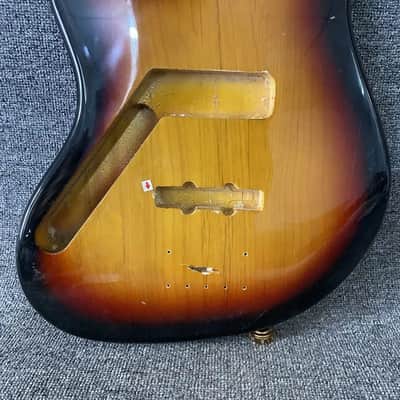 Lefty Tobacco Burst 4 String Jazz Bass Style Body image 9