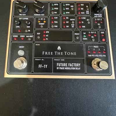 Free The Tone FF-1Y Future Factory RF Phase Modulation Delay | Reverb