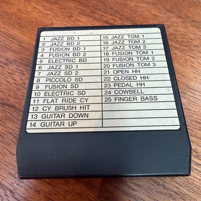 Yamaha WRC02 RX5 PTX-8 Jazz Fusion Waveform Data Cartridge ROM image 2