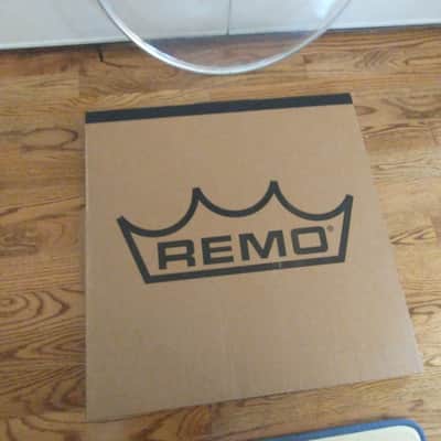 Remo Pearl New 24-in bass drum batter head with built-in muffler image 4
