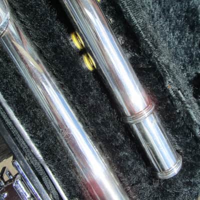 Yamaha YFL-225SII Standard Flute 2000s - Silver-Plated image 6