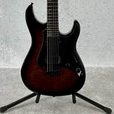 IN-STOCK - 2026 LTD DELUXE SN-1000HT HH GUITAR / DARK BROWN SUNBURST image 3