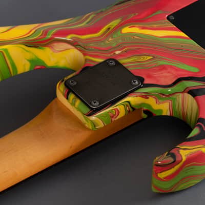 Ibanez UV77MC Universe Multicolour Swirl 1991 image 11