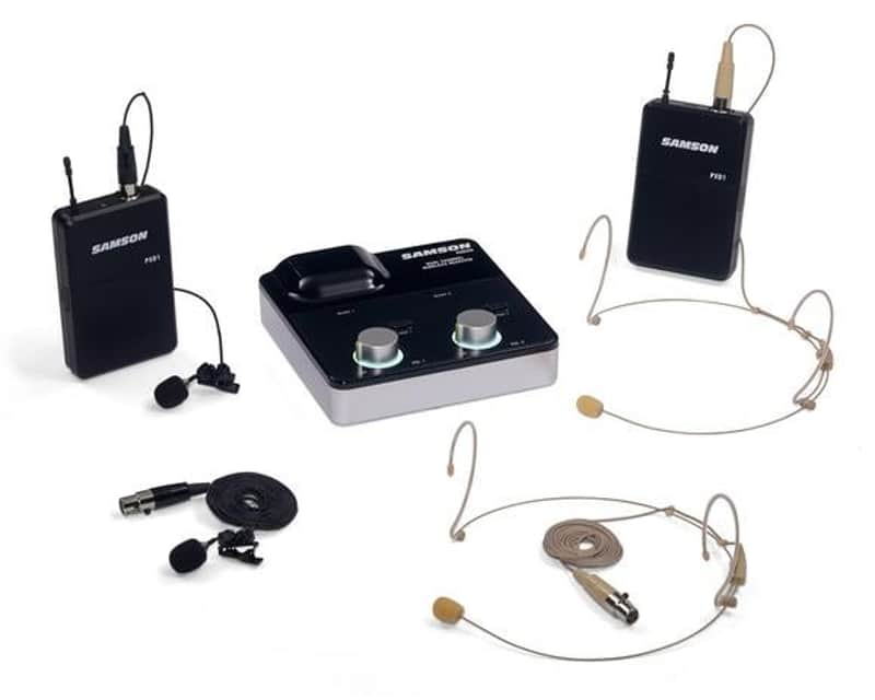Samson XPD2m Presentation Dual Wireless Microphone System - Open Box image 1