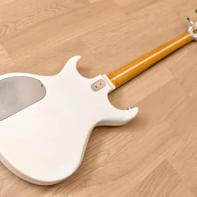 1981 Kramer DMZ 5000 Vintage Aluminum Neck PJ Bass, White image 13