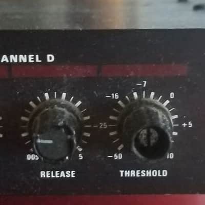 DOD Audio Logic MT44 Quad Compressor Rack Unit 1986 USA image 5