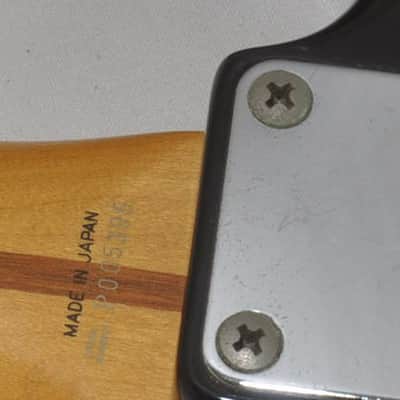 FENDER JAPAN STRATOCASTER #P005395 Electric Guitar Ref. No 7277 image 2