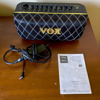 Vox Adio Air GT 50-Watt 2x3" Bluetooth Digital Modeling Guitar Practice Amp 2017 - Present - Black image 4