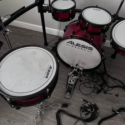 Alesis Strike Pro Special Edition Electronic Drum Set 2010s - Black / Red image 7