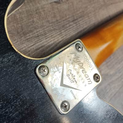 MyDream Partcaster Custom Built - Relic Black Double Bindings Dreamsongs image 9