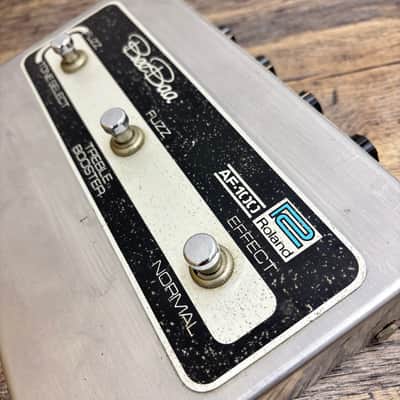 Roland AF-100 BeeBaa Fuzz & Treble Booster 1970s Vintage MIJ Made In Japan image 5