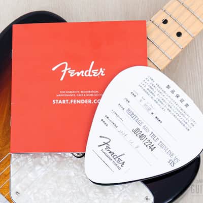 2024 Fender Heritage ‘60s Telecaster Thinline Sunburst Lacquer, Ash Body w/ Hangtags, Japan MIJ image 17