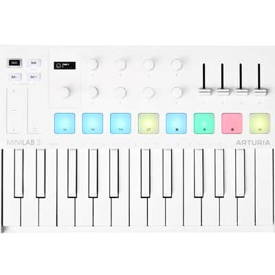 Arturia MiniLab 3 - Alpine White image 1
